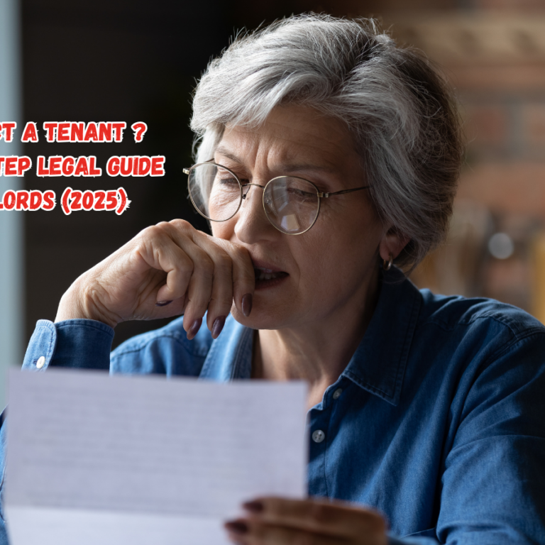 How to Evict a Tenant: A Step-by-Step Legal Guide for Landlords (2025)