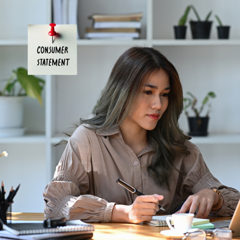 Step-by-Step: How to Add a Consumer Statement