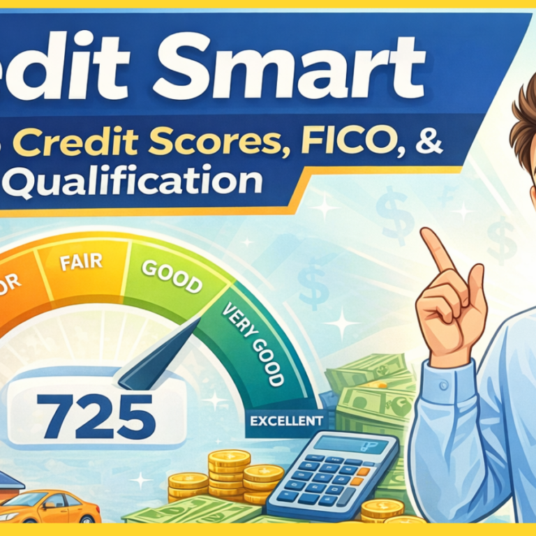 Credit Smart: Your Ultimate Guide to Credit Scores, FICO, and Loan Qualification